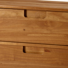 Desert Fields Sonoma 6-Drawer Solid Wood Dresser, Caramel