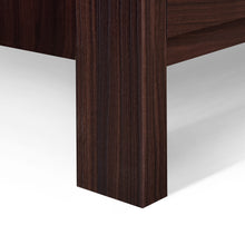 Noble House Hysham 3 Piece Double Dresser and Nightstand Set, Walnut