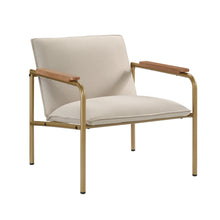 Sauder 423749 Coral Cape Lounge Chair, Ivory Finish