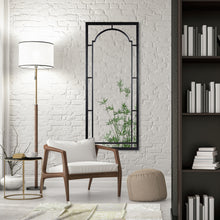 Kate and Laurel Lyla Modern Metal Framed Wall Mirror, 20 x 48