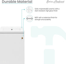 Swiss Madison SM-BV650 Bathroom Vanity, White