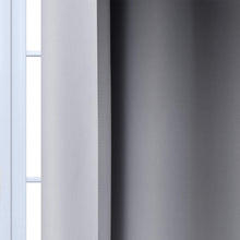 Yakamok Black Curtains with Grommet Room Darkening Ombre Window Drapes for Living Room/Bedroom,2 Panels, 52x84 Inch