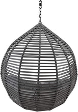 Modway EEI-3637-GRY-GRY Garner Teardrop Outdoor Patio Swing Chair