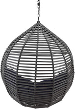 Modway EEI-3637-GRY-GRY Garner Teardrop Outdoor Patio Swing Chair
