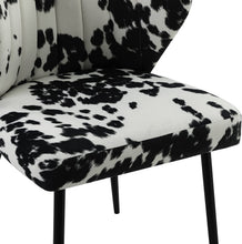 HULALA HOME Velvet Modern Small Armless Accent Chair with Gold Metal Legs, -Yellow