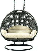 LeisureMod 2 Person Hanging Double Swing Chair