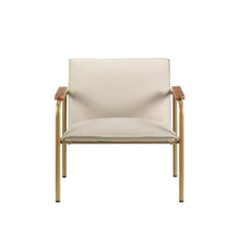 Sauder 423749 Coral Cape Lounge Chair, Ivory Finish