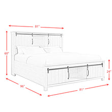 Picket House Furnishings Jack King Platform Storage 6PC Bedroom Set