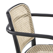 Modway Winona Wood Dining Chair Set of 2 in Black