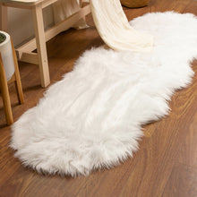 Dominick Handmade Shag White Area Rug