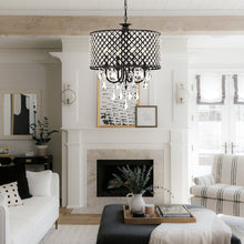 MagdalenLight Candle Style Drum Chandelier