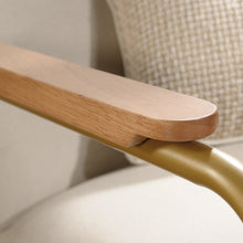Sauder 423749 Coral Cape Lounge Chair, Ivory Finish