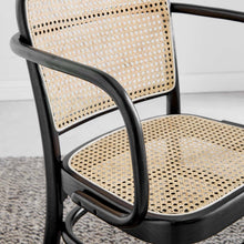 Modway Winona Wood Dining Chair Set of 2 in Black