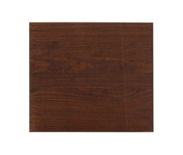 Linon Moreland Solid Wood End Table with Shelf, Antique Tobacco Finish