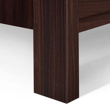 Noble House Hysham 3 Piece Dresser and Nightstand Set, Walnut
