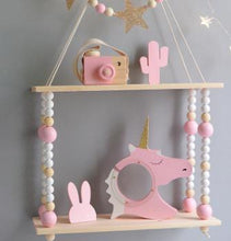Kids Room Decoration Wooden Shelf For Kids Room Wood hooks Wall Wood Shelf For Children Boy Girl Room Wall Decor Shelf