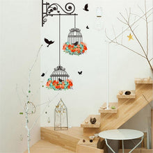 Living Room Garden Birdcage Wall