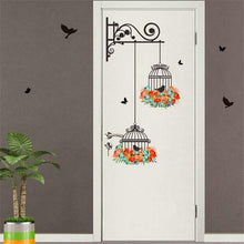 Living Room Garden Birdcage Wall