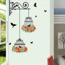 Living Room Garden Birdcage Wall