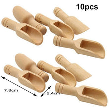 Wooden Kitchen Herb Powder Scoop