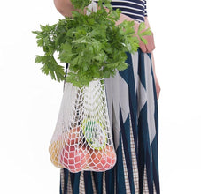 Mesh Net Turtle String Shopping Bag