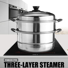 Three layer Thick Steamer pot