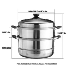 Three layer Thick Steamer pot