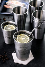 Stainless Steel Spray Paint Beer Cup