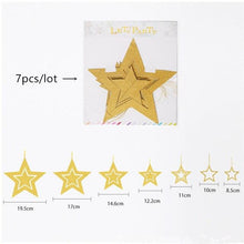 Twinkle Star Paper Pendant Garland Ornaments