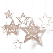 Twinkle Star Paper Pendant Garland Ornaments