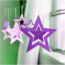 Twinkle Star Paper Pendant Garland Ornaments