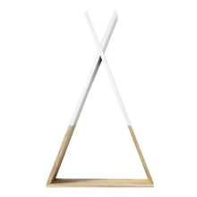 Creative Triangle Wall Frame House Shelf Display Rack
