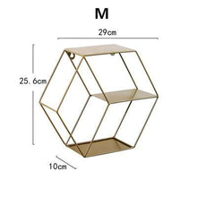 Geometric Shelves Nordic Style
