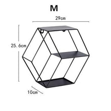 Geometric Shelves Nordic Style