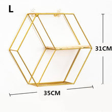 Geometric Shelves Nordic Style