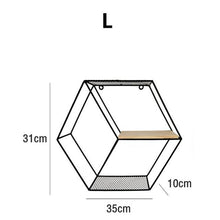 Geometric Shelves Nordic Style