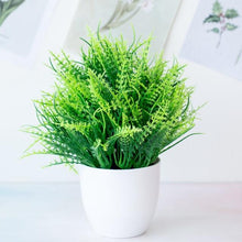 Artificial Plants Green Bonsai Small Tree Pot