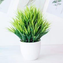 Artificial Plants Green Bonsai Small Tree Pot