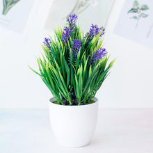 Artificial Plants Green Bonsai Small Tree Pot
