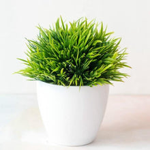 Artificial Plants Green Bonsai Small Tree Pot
