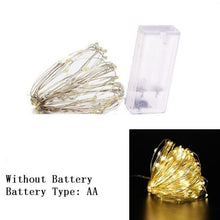 Copper Wire LED String Lights Christmas Decorations