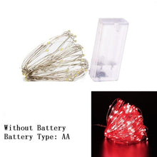 Copper Wire LED String Lights Christmas Decorations