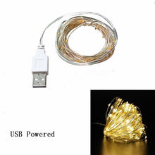 Copper Wire LED String Lights Christmas Decorations