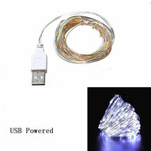 Copper Wire LED String Lights Christmas Decorations
