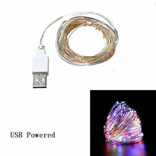 Copper Wire LED String Lights Christmas Decorations