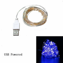 Copper Wire LED String Lights Christmas Decorations