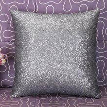 Solid Color Glitter Sequins Throw Pillow