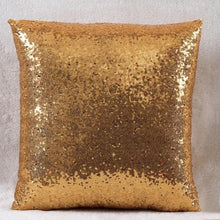Solid Color Glitter Sequins Throw Pillow