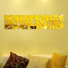 3D mirror Acrylic mural - BIG Wall