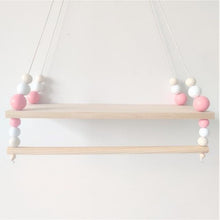 Kids Room Decoration Wooden Shelf For Kids Room Wood hooks Wall Wood Shelf For Children Boy Girl Room Wall Decor Shelf